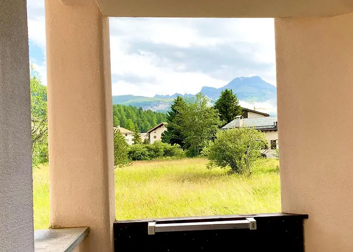 Apartamento Residenza Lagrev 1 Zimmerwohnung Nr 004 - Typ 12a - Hochparterre - Sued *