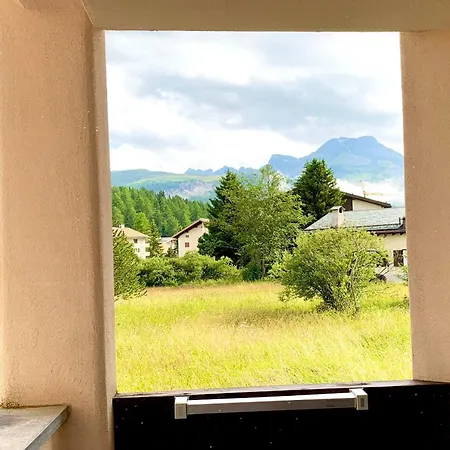 Lägenhet Residenza Lagrev 1 Zimmerwohnung Nr 004 - Typ 12a - Hochparterre - Sued *